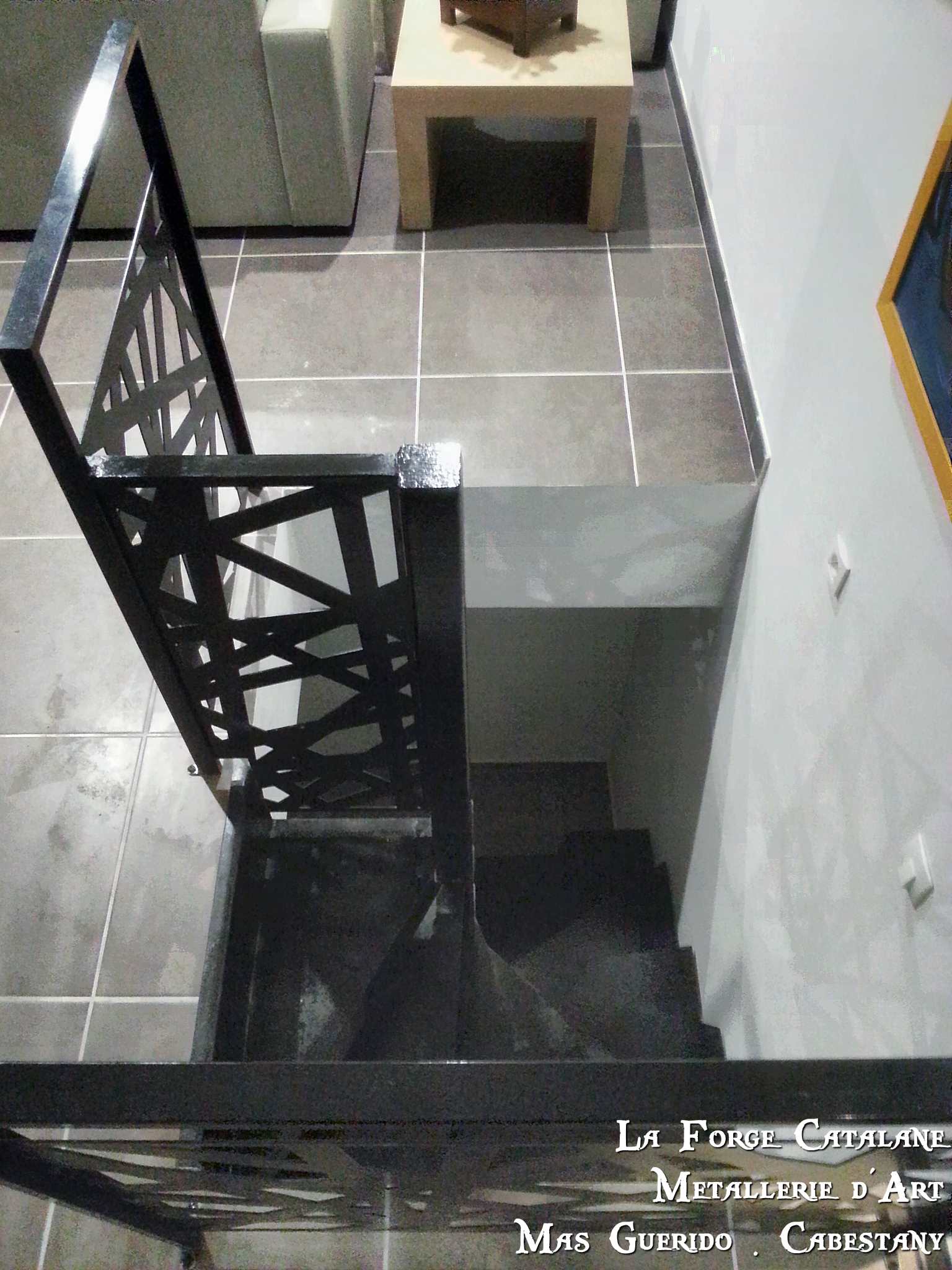 rambarde rampant rampe decoupe laser fer La Forge Catalane.jpg